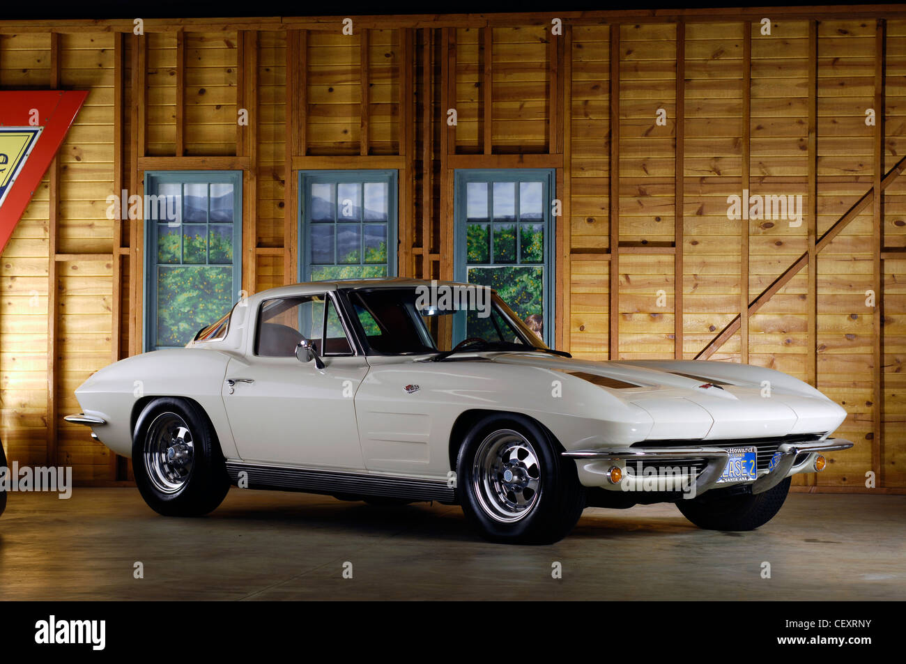 1963 Chevrolet Corvette Stingray Stock Photo