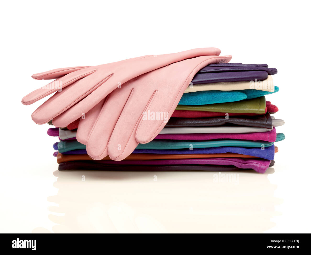Ladies leather gloves hi-res stock photography and images - Alamy