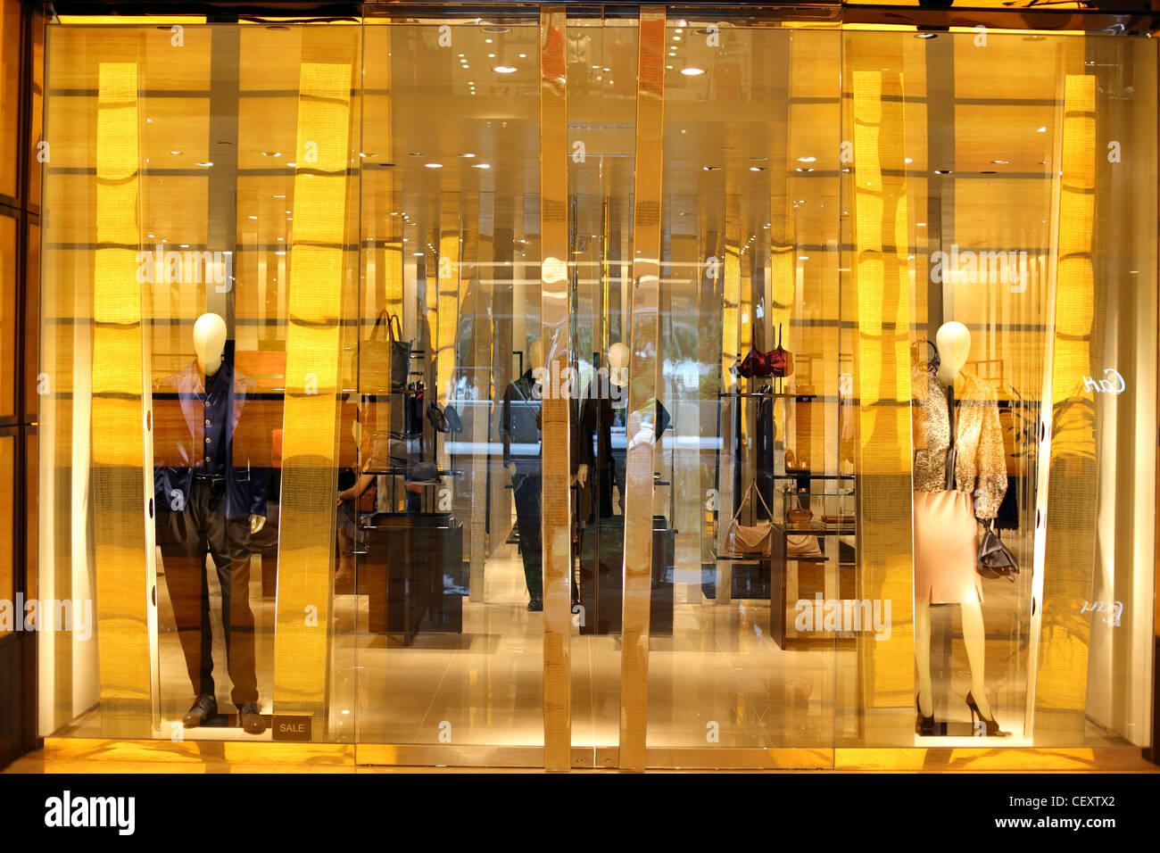 Giorgio Armani shop entrance in Suria KLCC shopping mall. Kuala Lumpur,  Wilayah Persekutuan, Malaysia, South-East Asia, Asia Stock Photo - Alamy