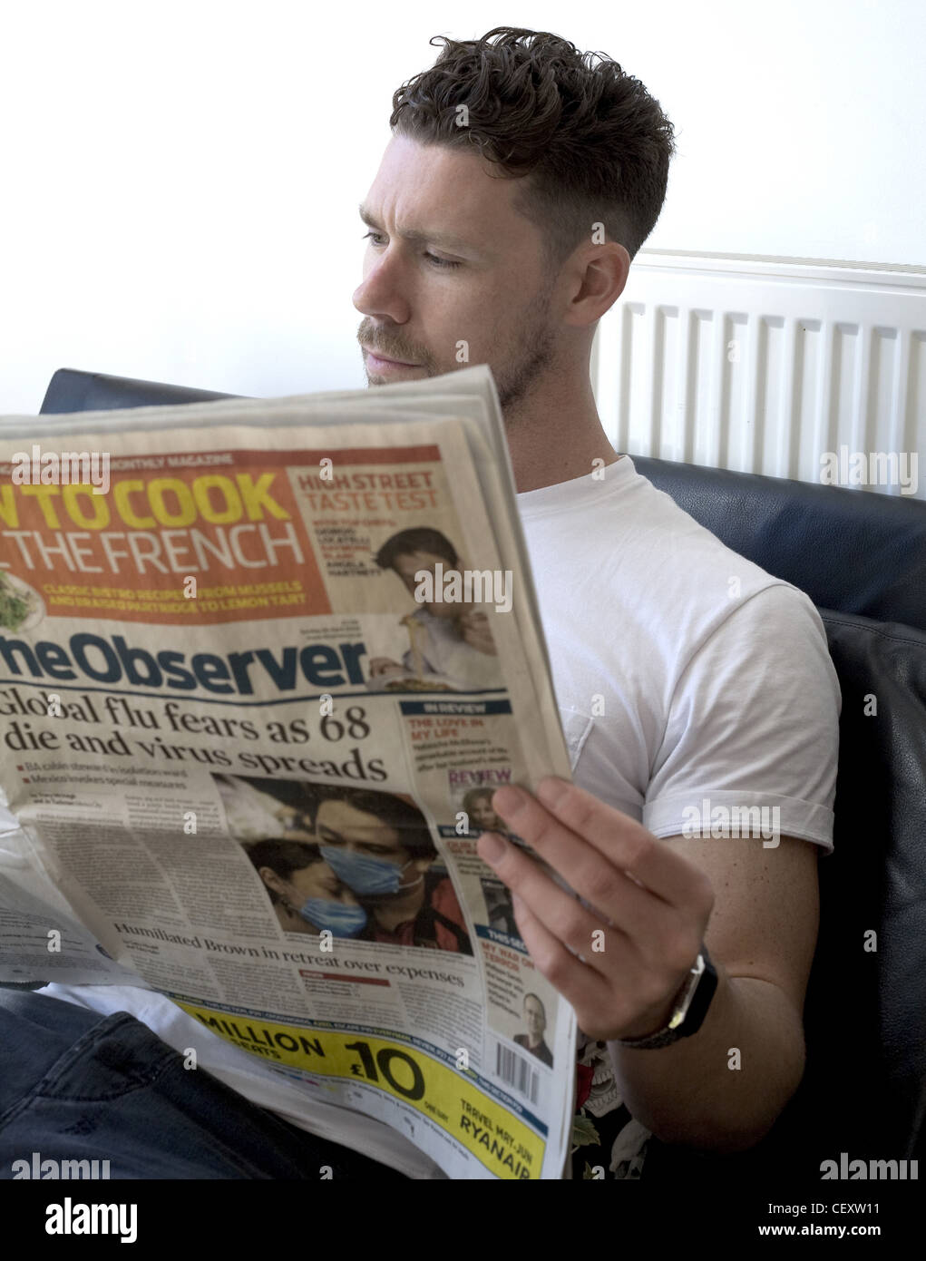 Male observer hi-res stock photography and images - Alamy