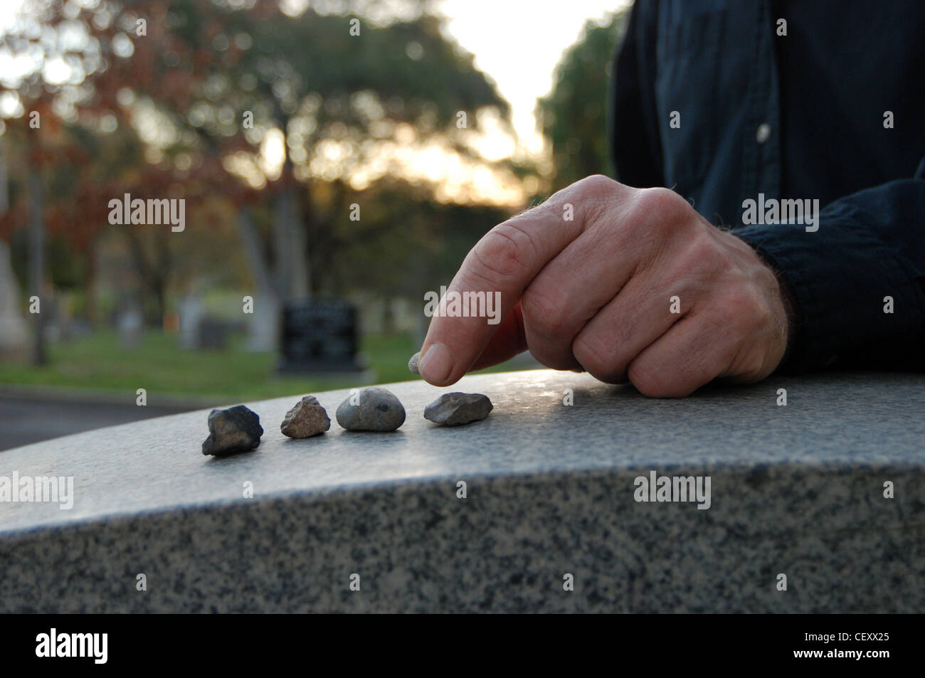Pebble on grave hires stock photography and images Alamy