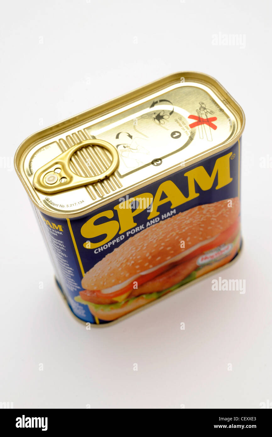 Years Of The Tin CanA still life image of a Spam tin Stock Photo