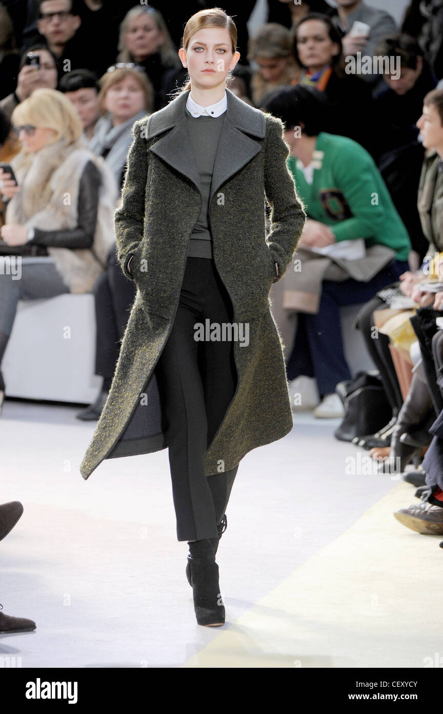 Celine grey coat hot sale