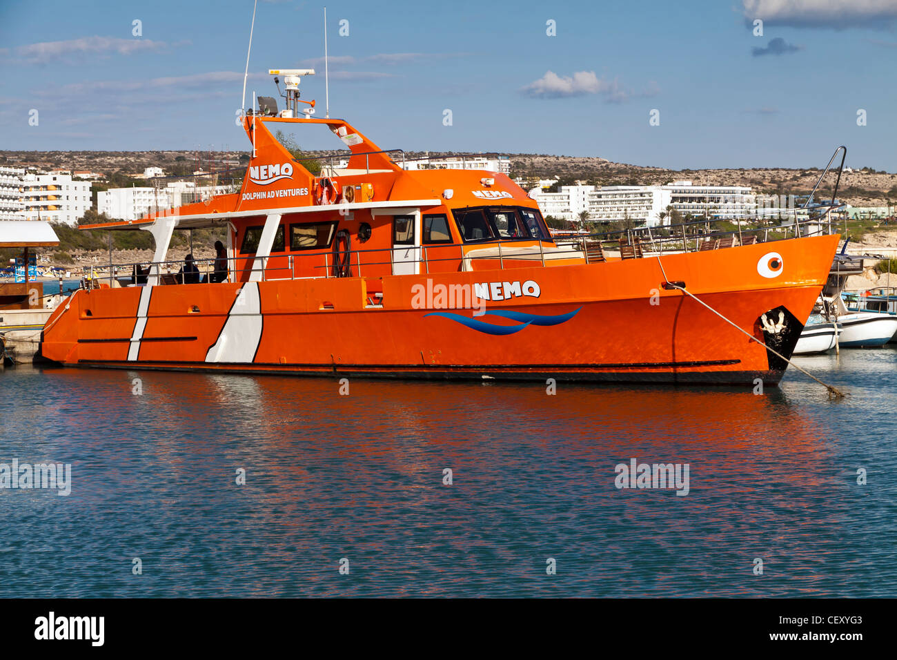 Cypriot boat Stock Photo