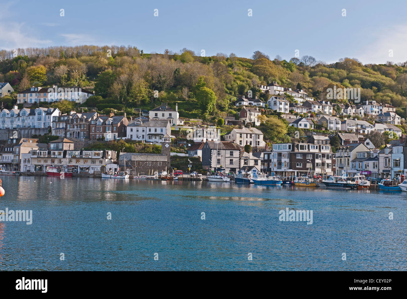 Looe, Looe Harbour, West Looe, Cornwall, Great Britain, UK Stock Photo Alamy