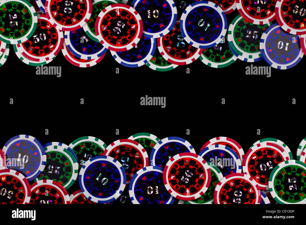 the colorful poker chips background Stock Photo - Alamy