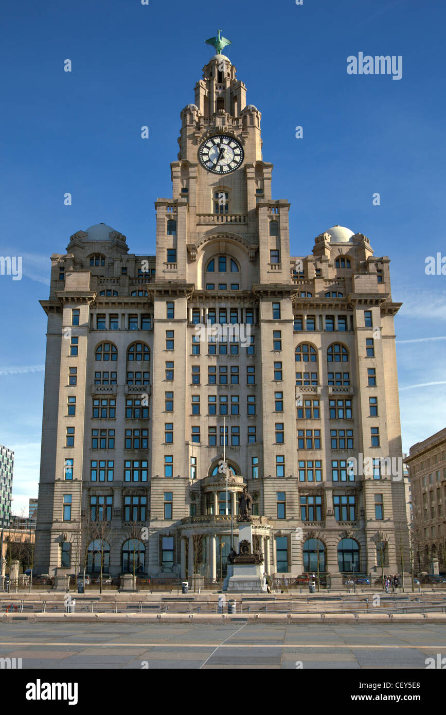 The Royal Liver Building, Liverpool Stock Photo