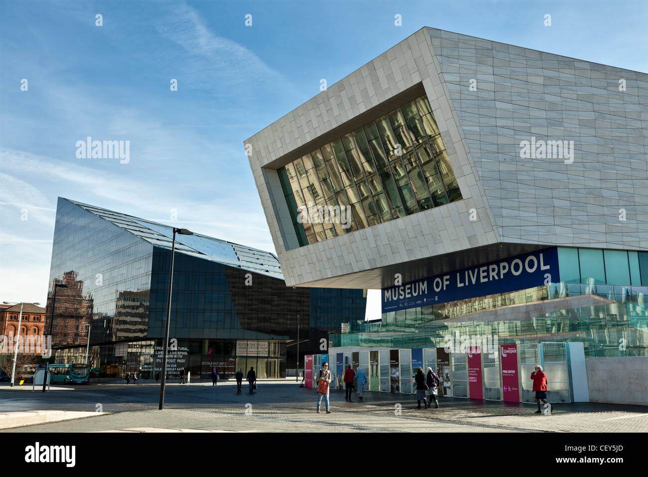Museum of Liverpool, Albert Dock, Liverpool Stock Photo