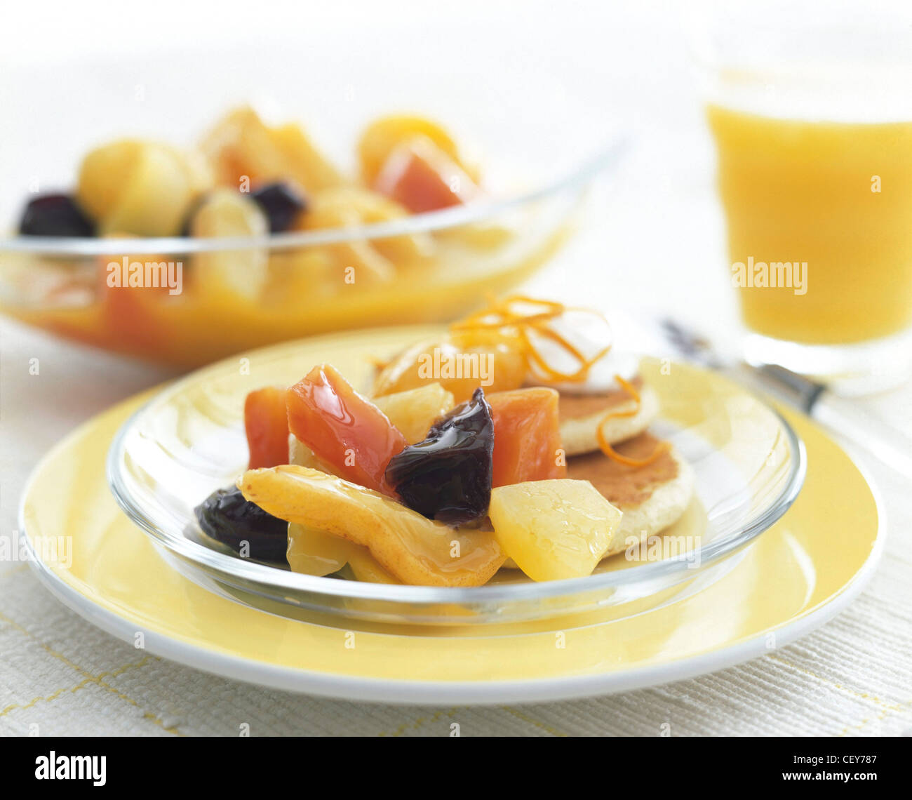 Spiced Fruit Compote Dried fruits are a useful source of calcium