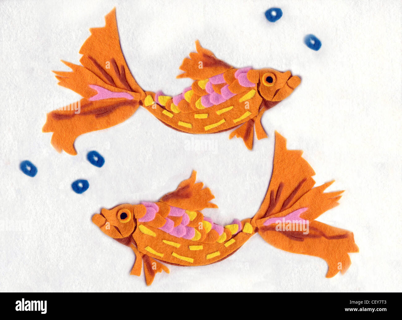 Libra two goldfish hires stock photography and images Alamy