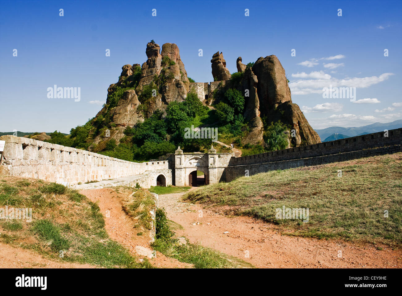 Famous Belogradchik Stones in Bulgaria, one of the new 7 Wonders Stock Photo