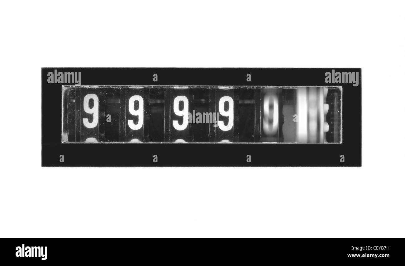 odometer number