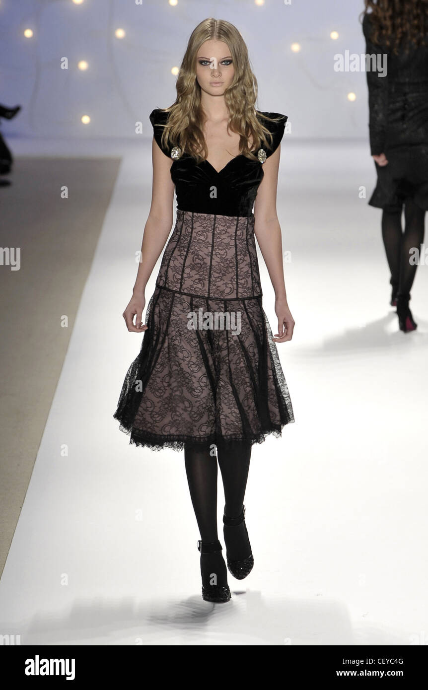 Nanette lepore black lace dress cheap