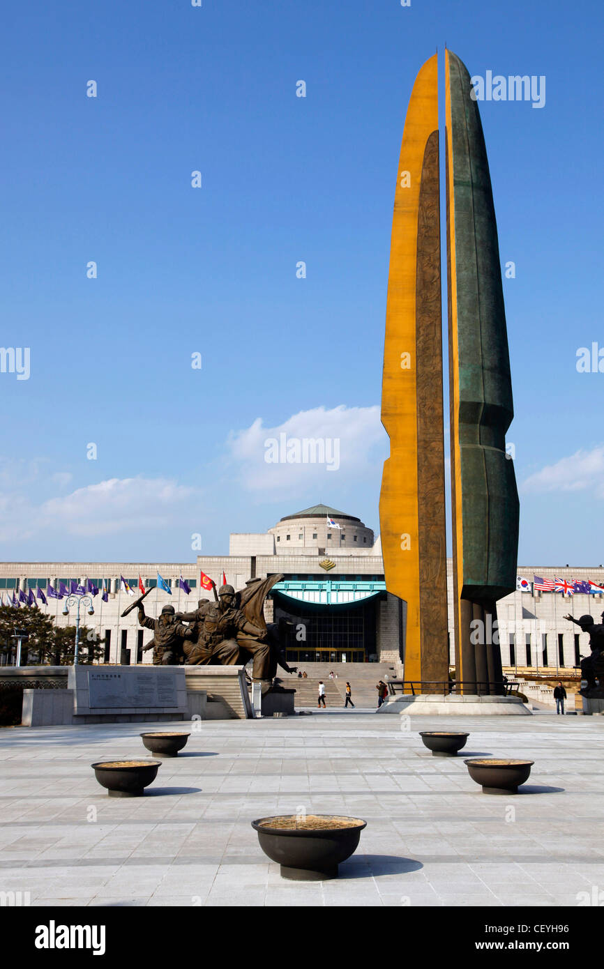 The War Memorial of Korea remembering the Korean War in Seoul, South