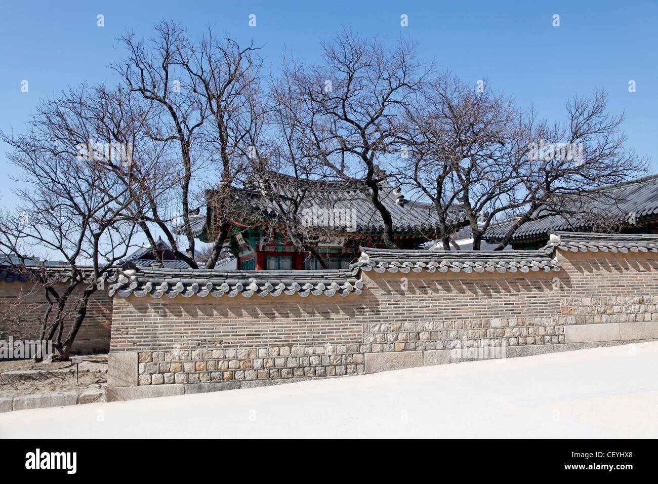 Changdeokgung Palace in Seoul, South Korea Stock Photo