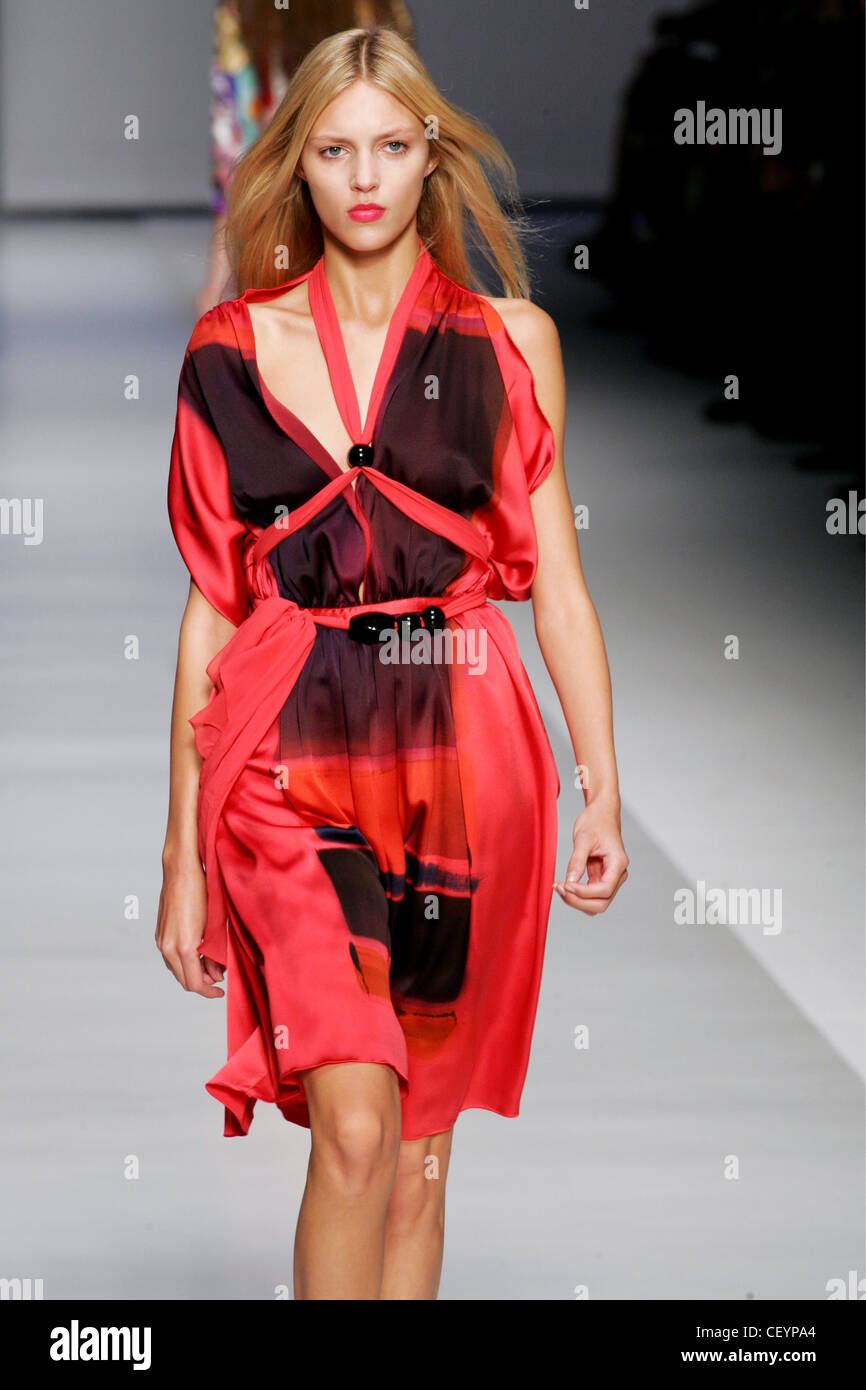 etro asymmetric dress Etro Asymmetrical Midi Dress in Stretch Tulle with Traditional Floral Print  – MAYFEYR main image 0