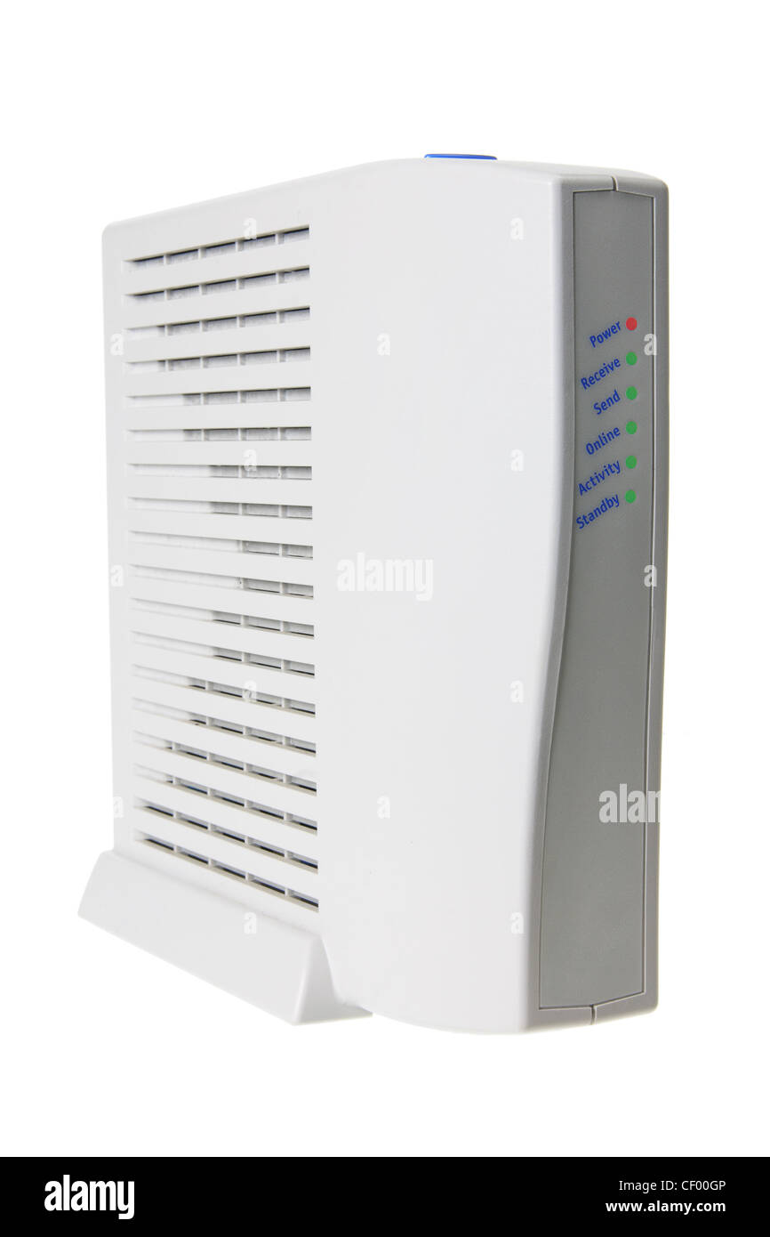 Computer modem hi-res stock photography and images - Alamy
