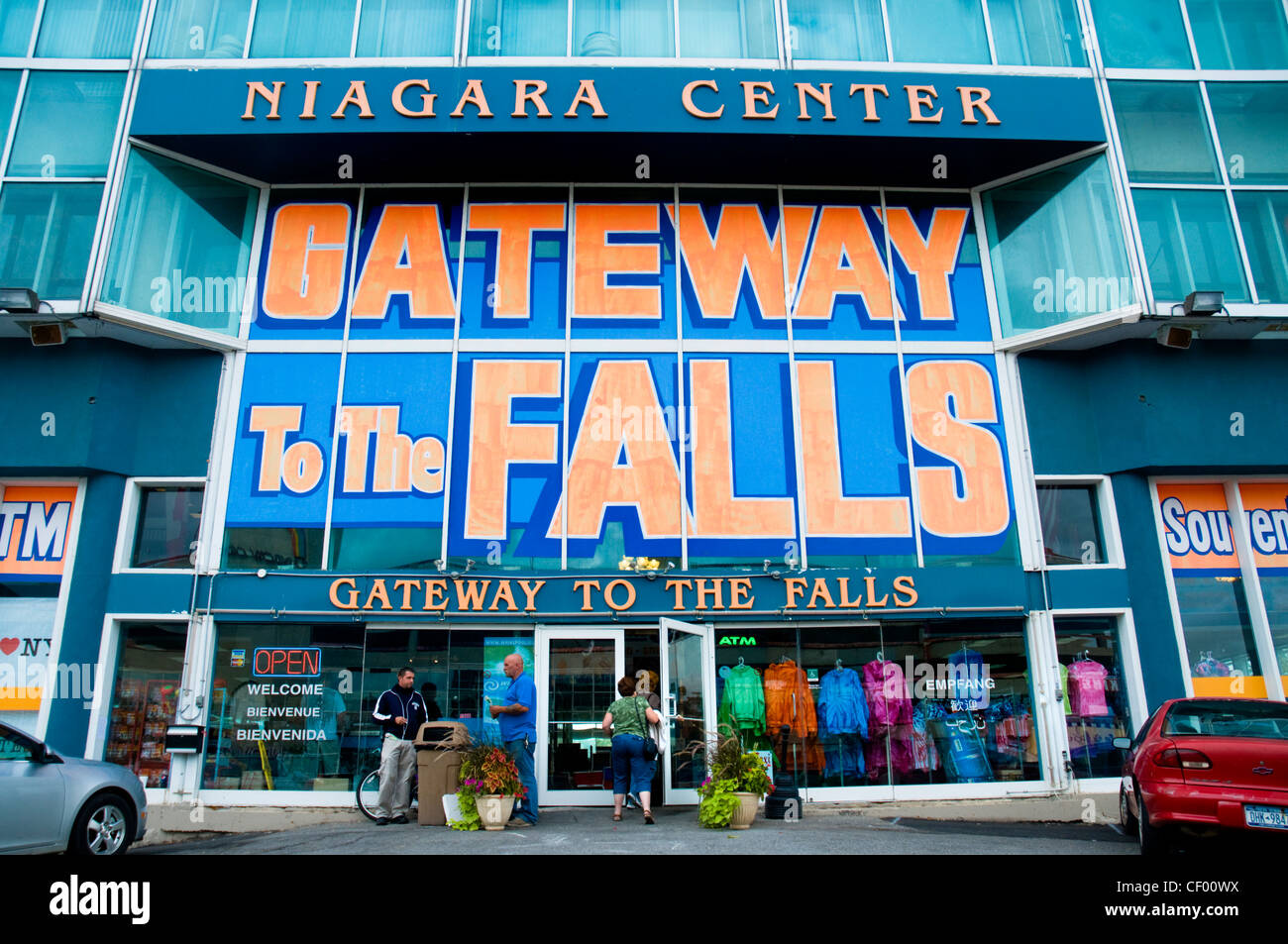 The Niagara Centre a large shop and food court at Niagara Falls Stock The Niagara Centre a large shop and food court at Niagara Falls Stock