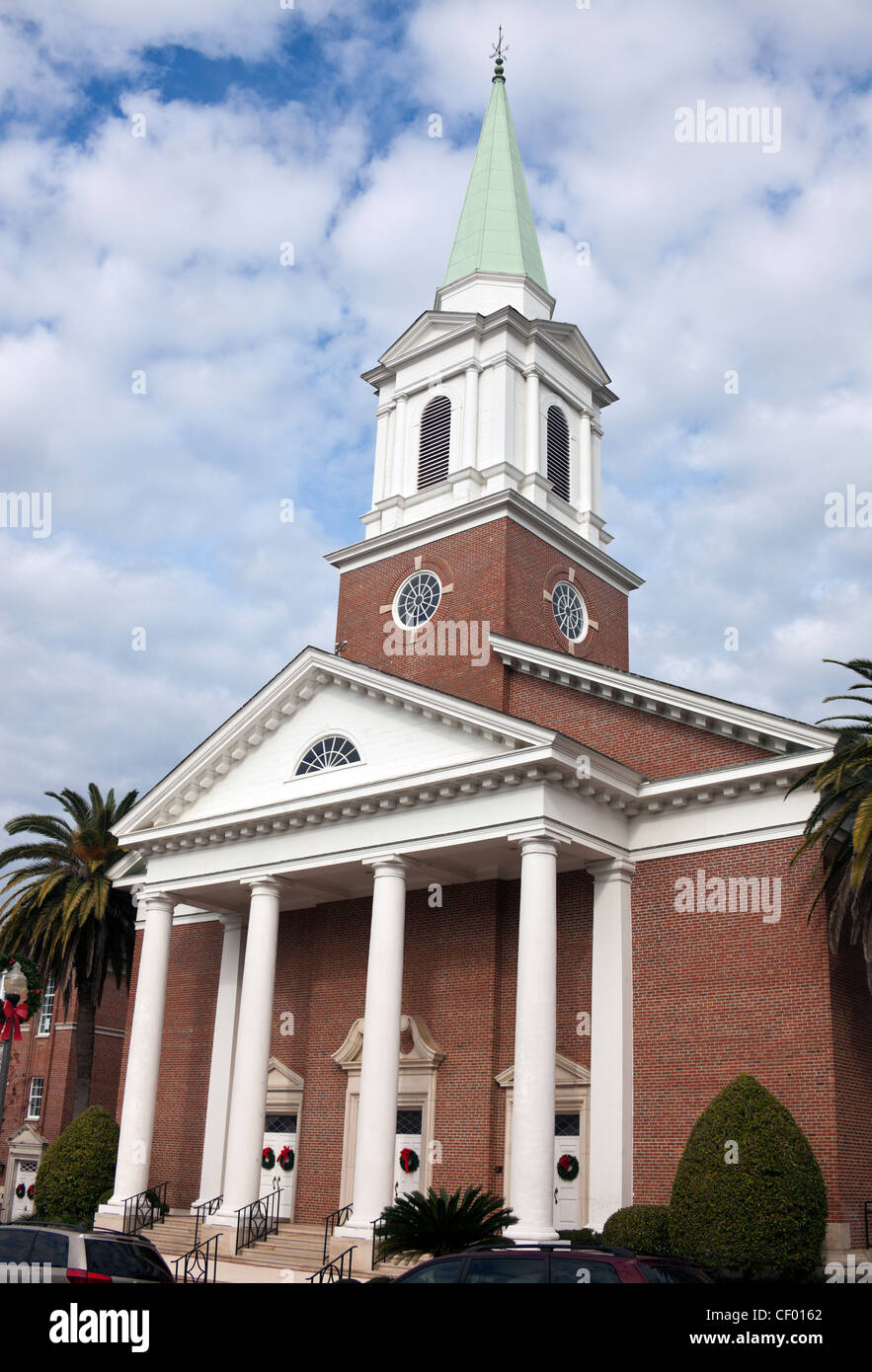Church in downtown of Tallahassee Stock Photo