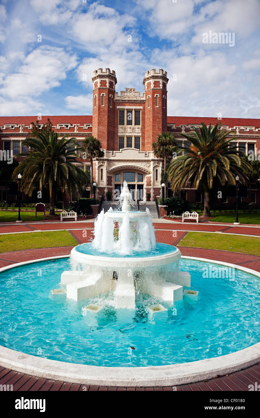 Florida State University historic buildings in Tallahassee Stock Photo