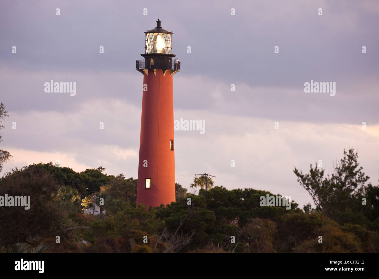 Jupiter Inlet Lighthouse in Florida Stock Photo Alamy