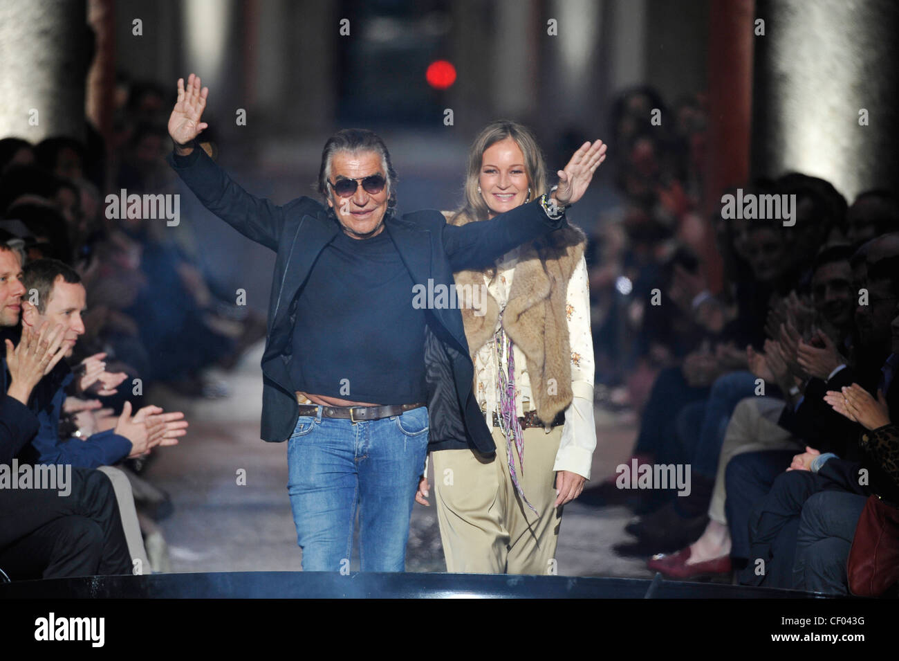 Cavalli Milan Ready to Wear Spring Summer Fashion designer couple