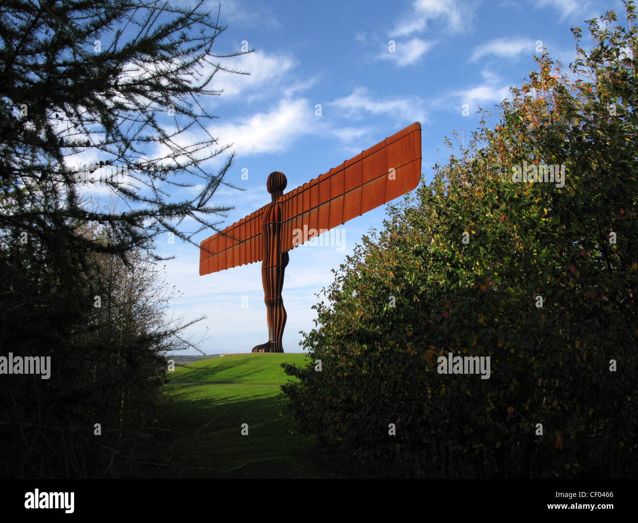 Angel of the North, a sculpture by Antony Gormley, at Gateshead