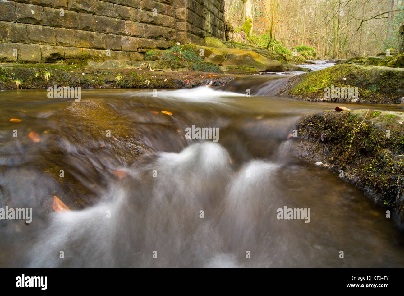 Littlebeck Falling Foss, North Yorkshire Stock Photo
