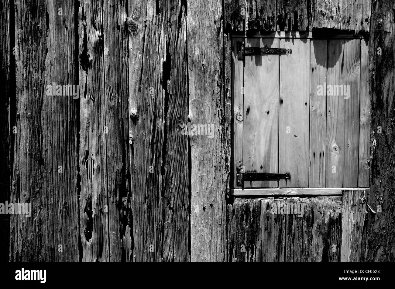 Wall detail on a hut, Lake Naivasha. Stock Photo