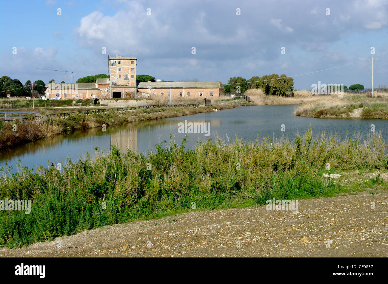 Saline di Tarquinia, Tarquinia saltpans Stock Photo Alamy
