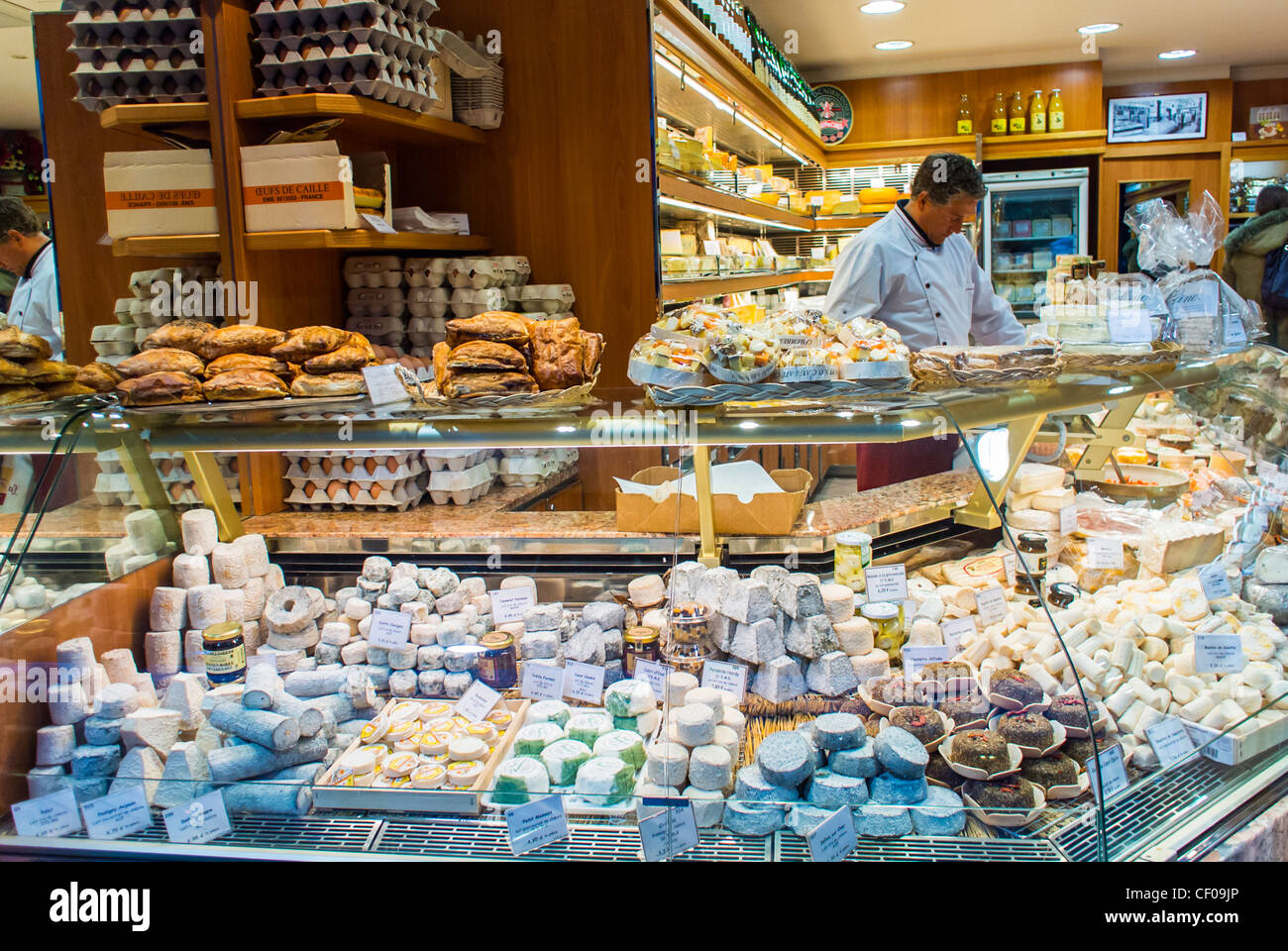 Paris, France, French Cheese Store, "La Fromagerie", in