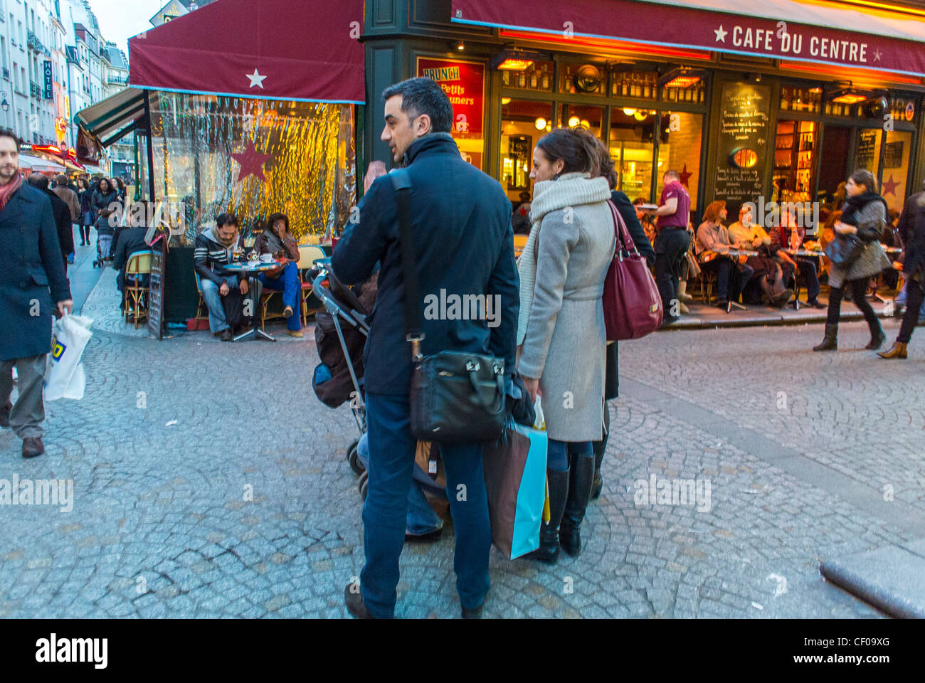 Paris cafe du centre hi-res stock photography and images - Alamy