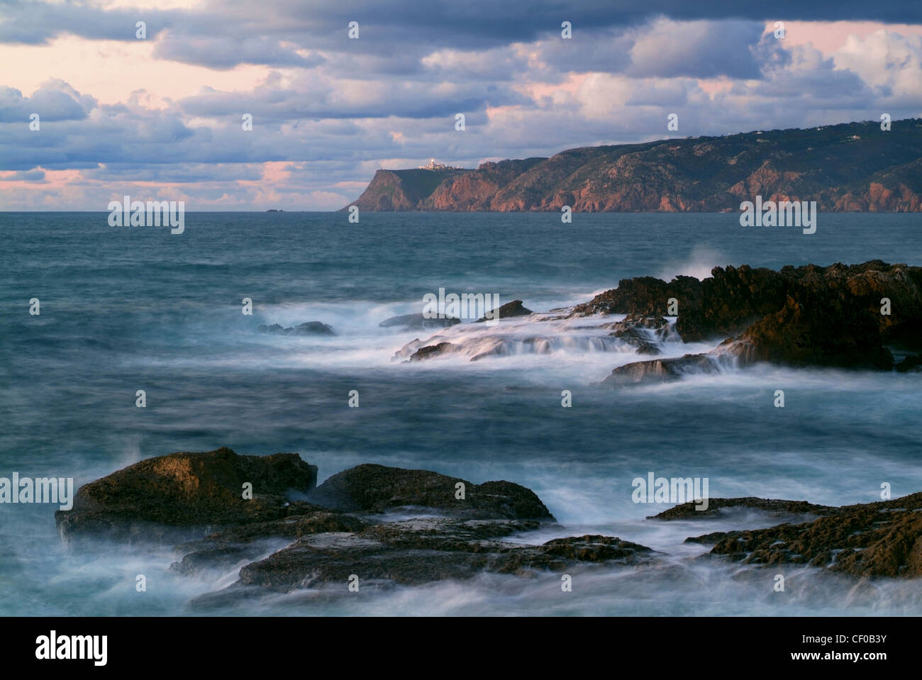 Guincho Cascais Serra de Sintra cabo da roca cape Stock Photo