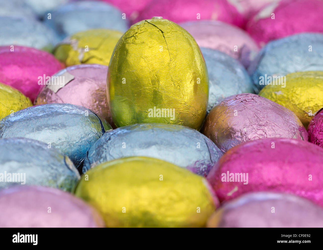 Gold Foil Easter Egg High Resolution Stock Photography And Images Alamy