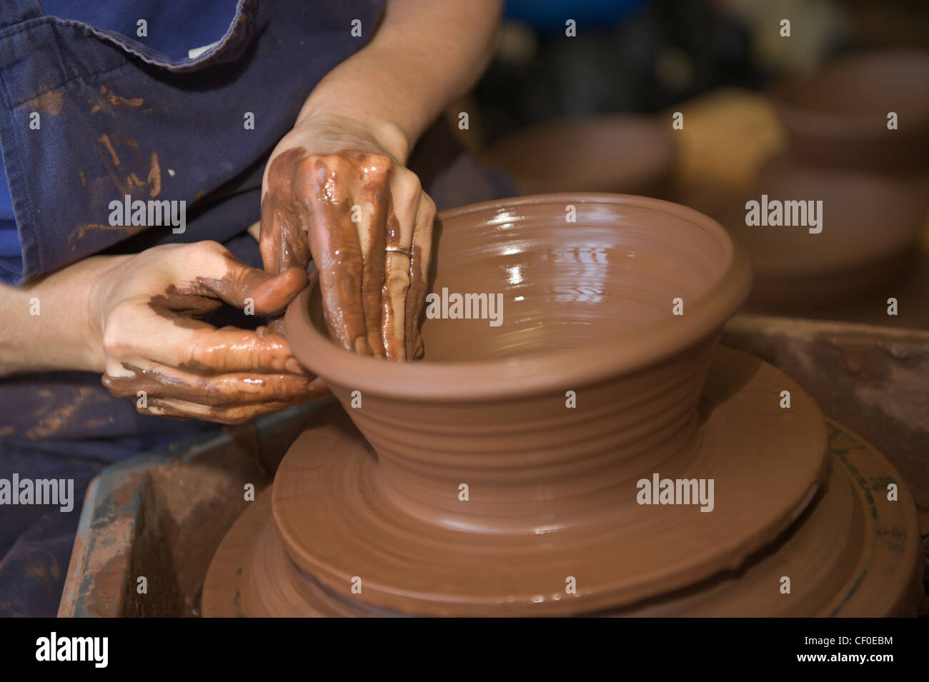 Ceramic artists workspace hi-res stock photography and images - Alamy