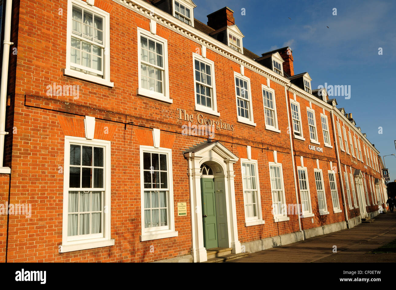 The Georgian House's Boston Lincolnshire England. Stock Photo