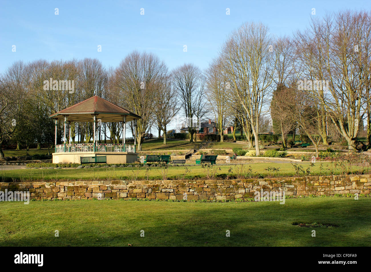 Small village Elsicar, Barnsley, South Yorkshire, UK. Stock Photo