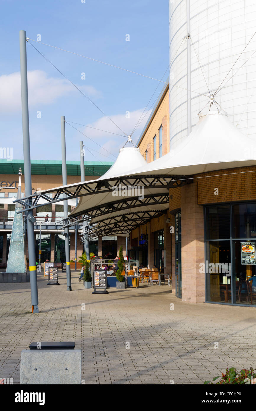 Pub and restaurant at the Merry Hill shopping centre Stock Photo