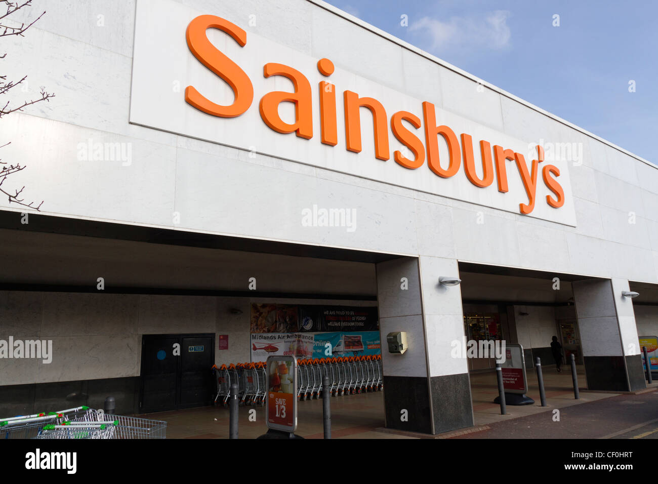 Sainsburys store at the Merry Hill shopping centre Stock Photo Alamy