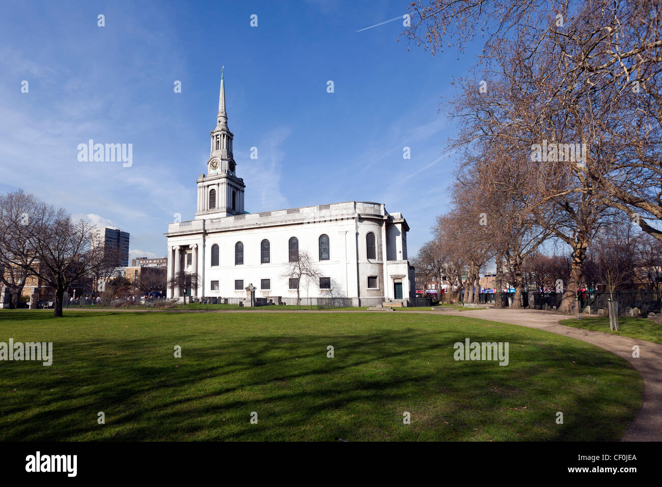 All Saints' Church Poplar, Tower Hamlets, London, England, UK Stock