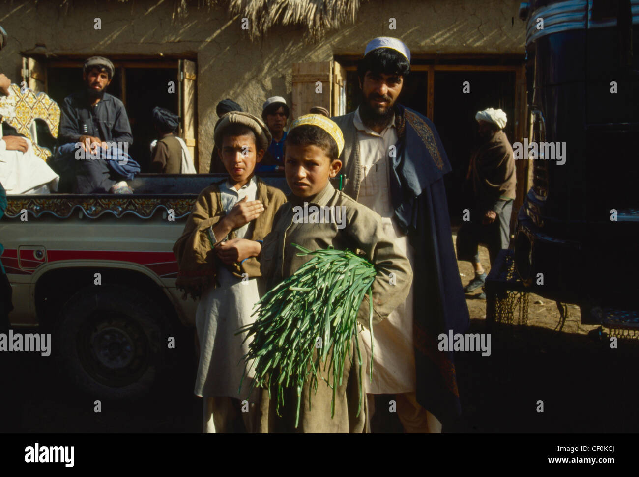 Marketplace in Jalalabad, Afghanistan Stock Photo