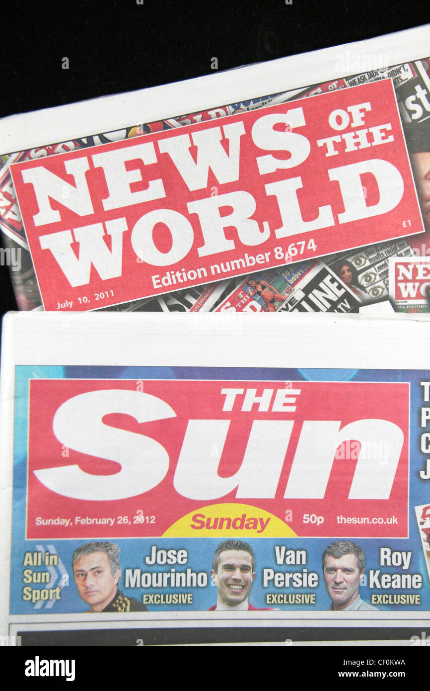 The Sun On Sunday Tabloid Sunday Newspaper Launched 26th February 2012 Replaced The News Of The World Closed July 2011 Stock Photo Alamy