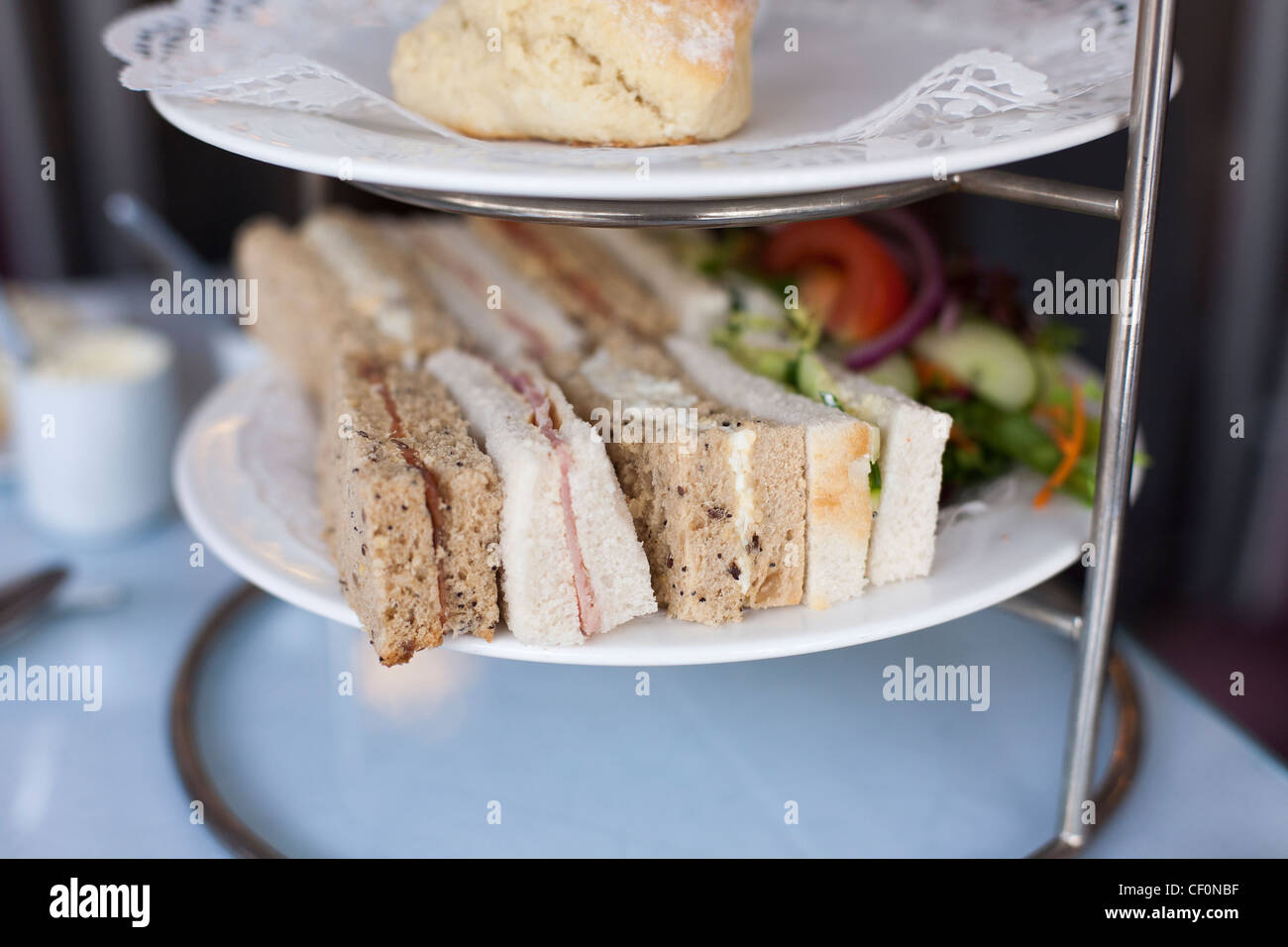An Afternoon Tea Setting At The Willow Tea Rooms A Famous