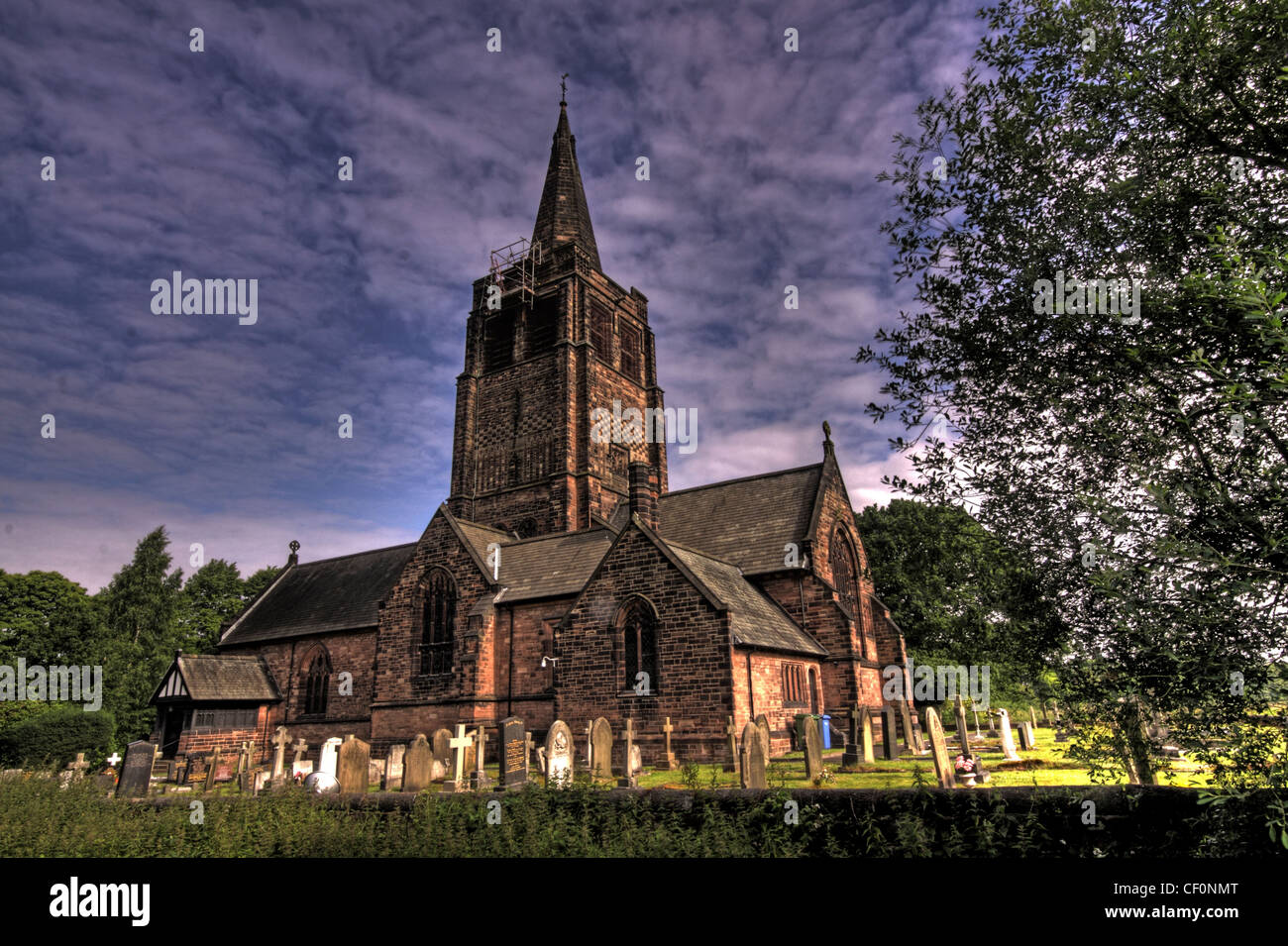 St Johns Church, Walton, Warrington, Cheshire, England, UK Stock Photo