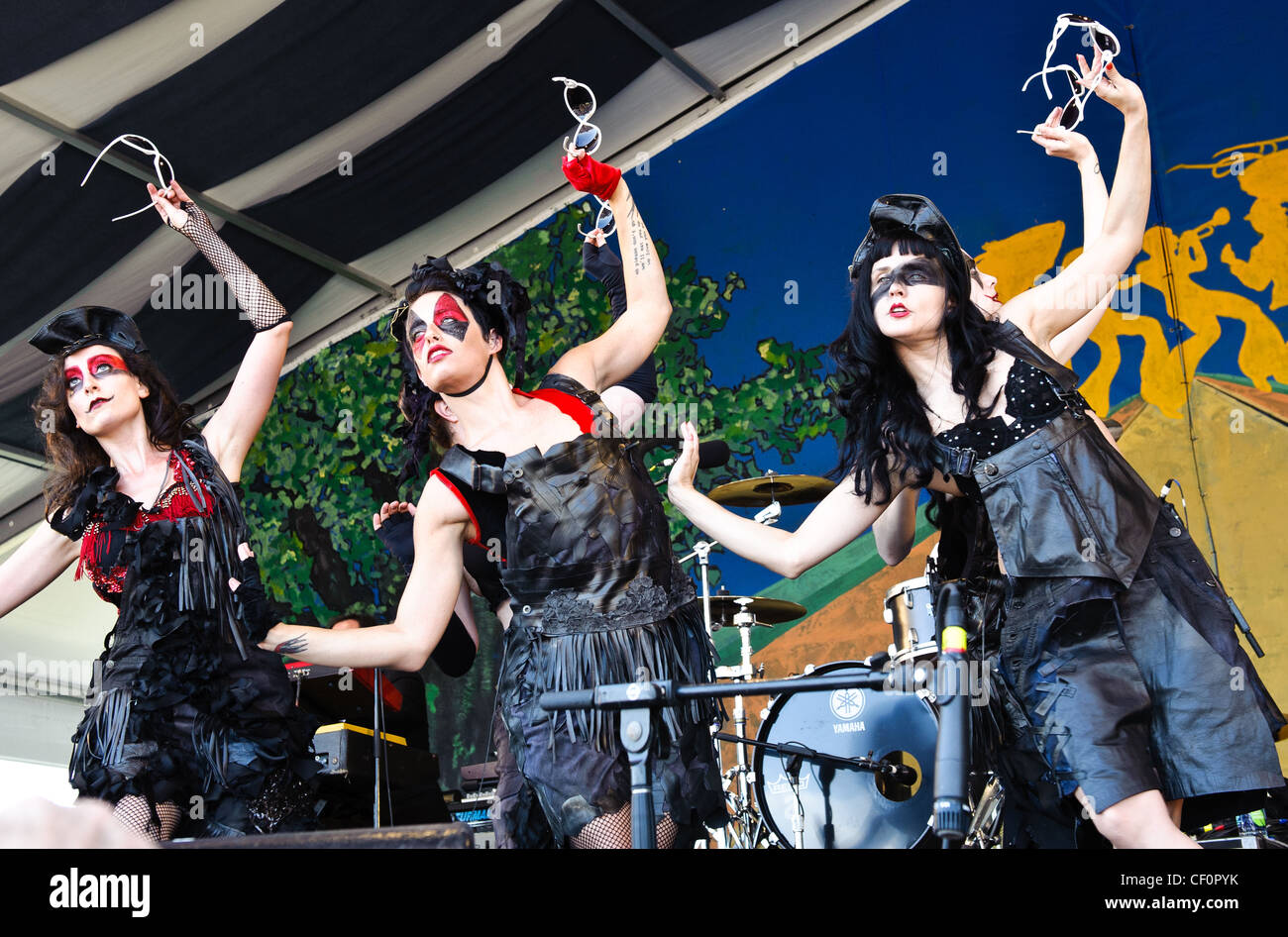 The New Orleans Bingo! Show at Jazz Fest 2011 in New Orleans, LA on day