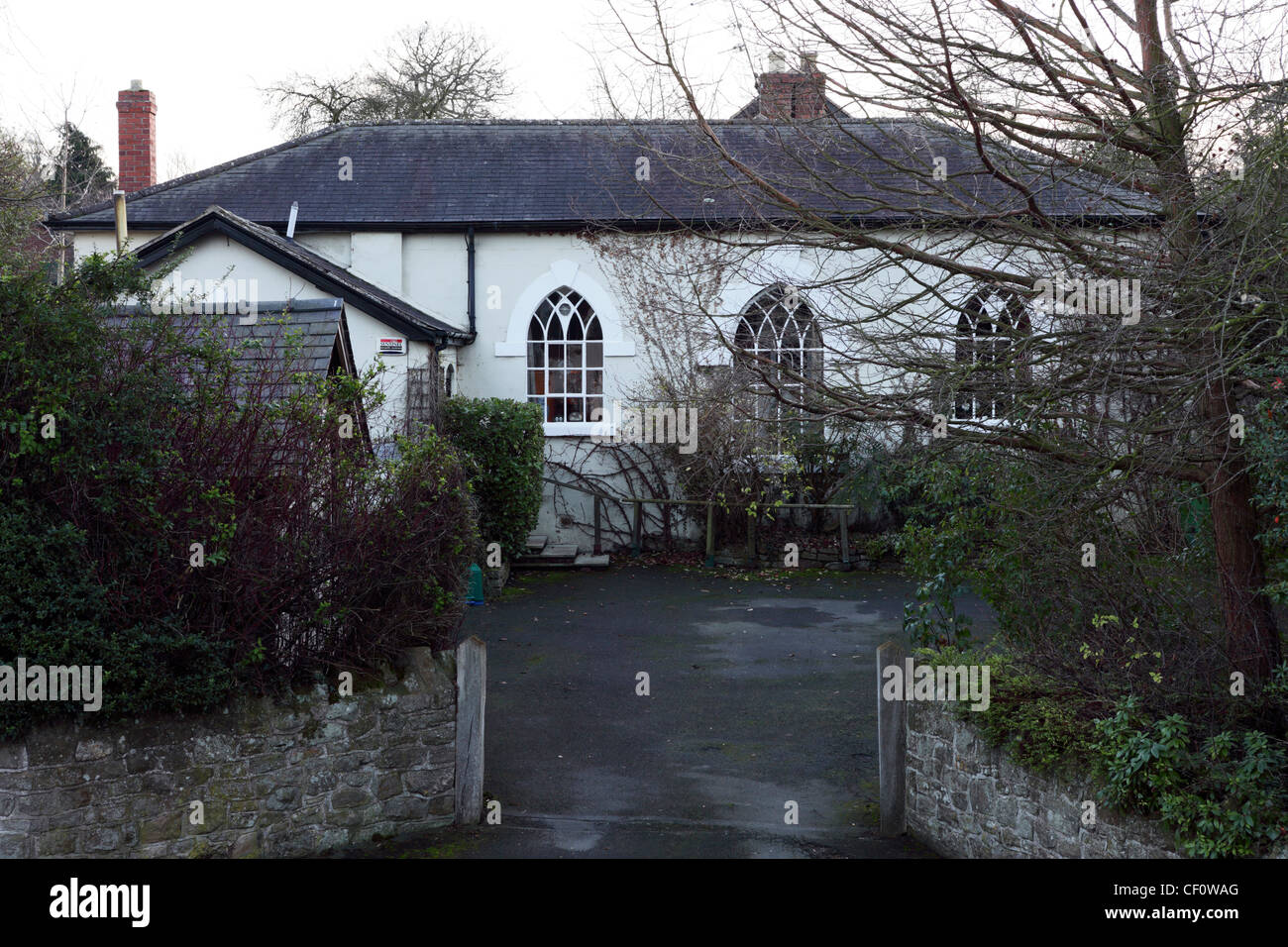 The Old School House in Acton Burnell,Shropshire Stock Photo Alamy