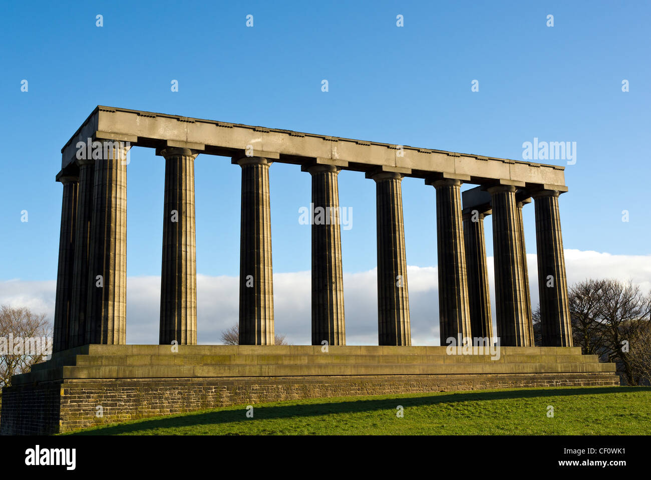 National Monument Of Scotland, Edinburgh, Scotland, UK. Stock Photo