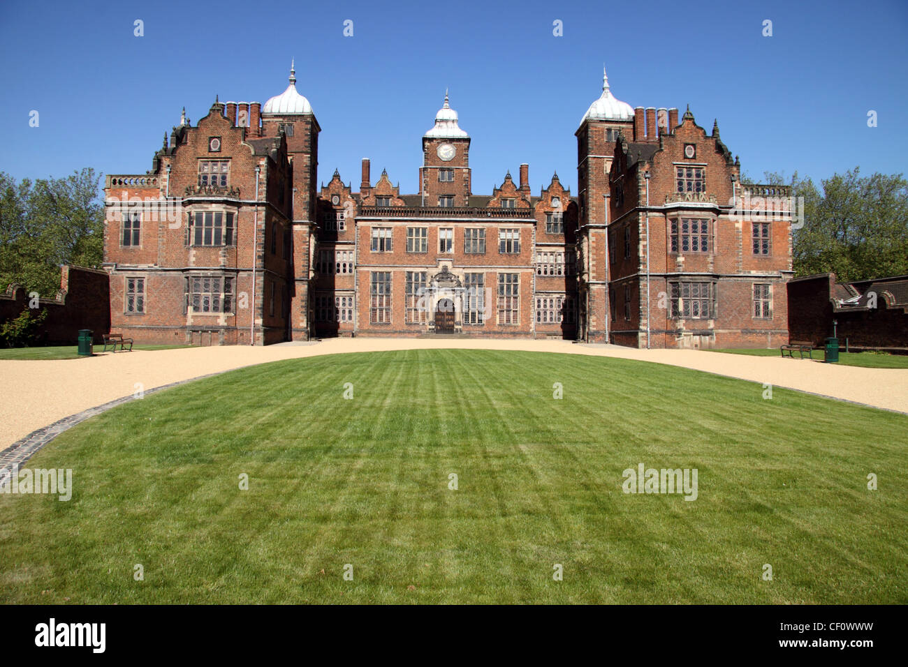 Aston Hall, Birmingham, a Jacobean mansion house owned by the City Council, used as a museum. Built by Sir Thomas Holte Stock Photo