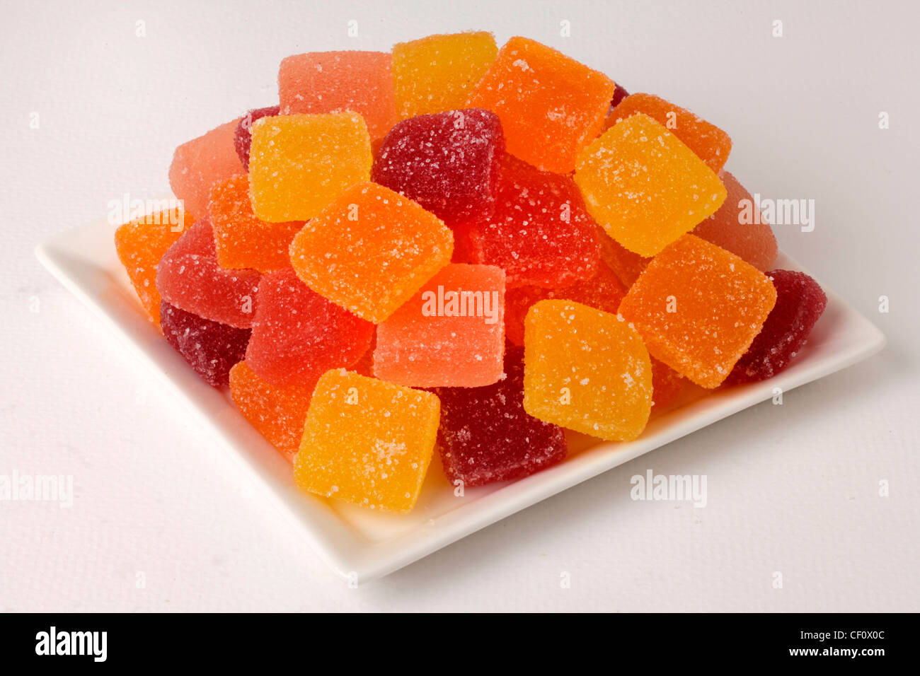 FRUIT JELLY CANDY Stock Photo