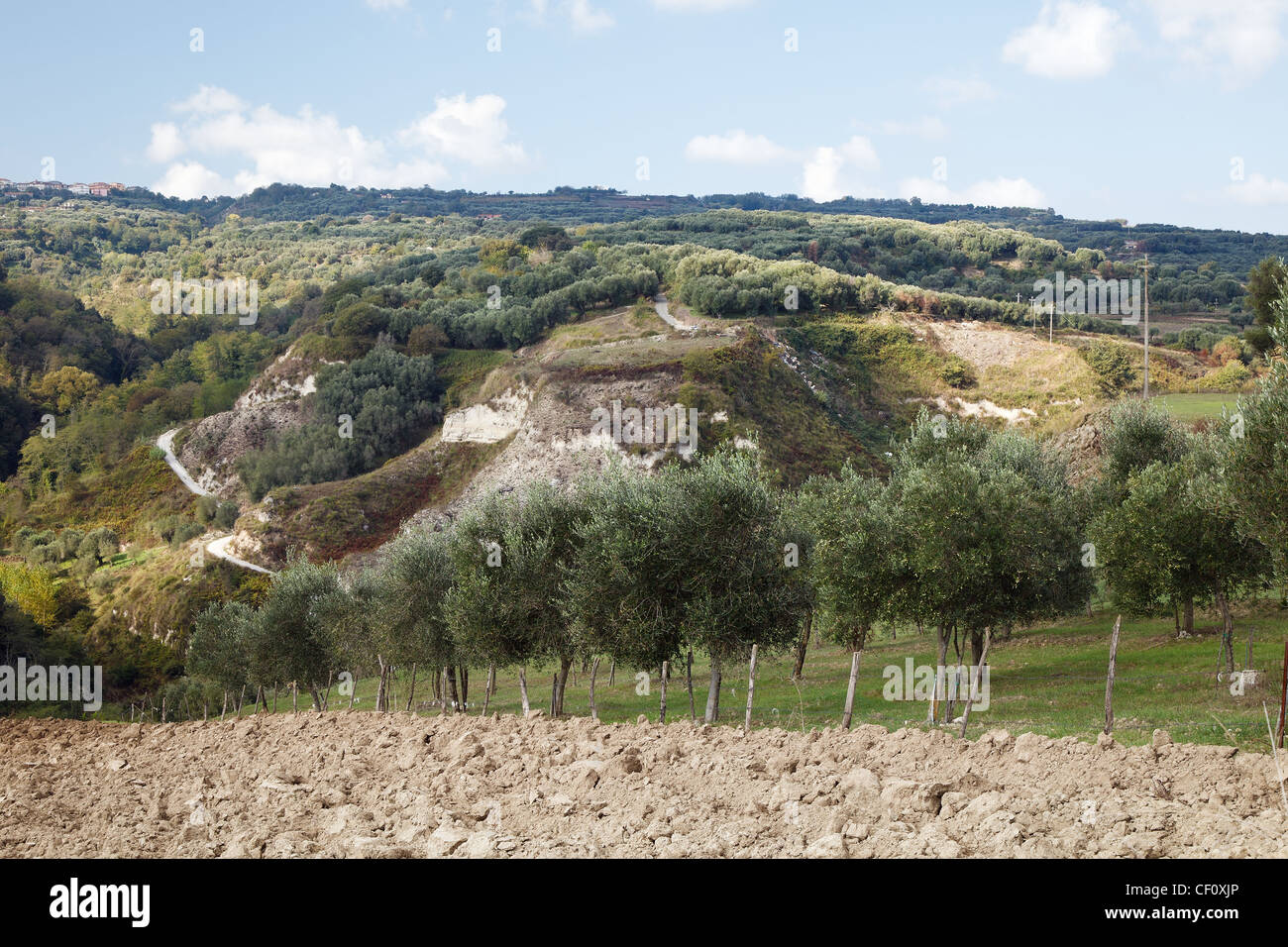 Calabrian landscape Stock Photo